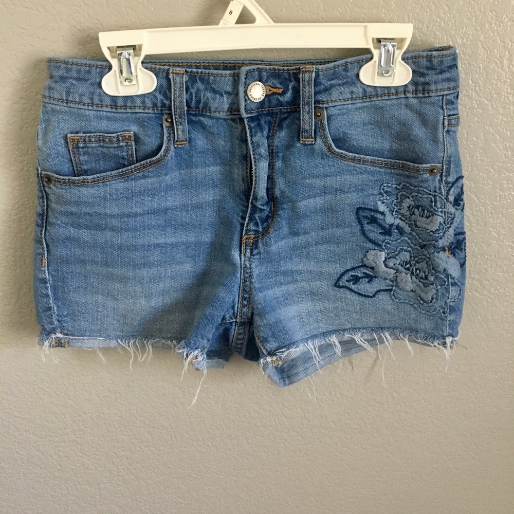 Embroidered Shorts